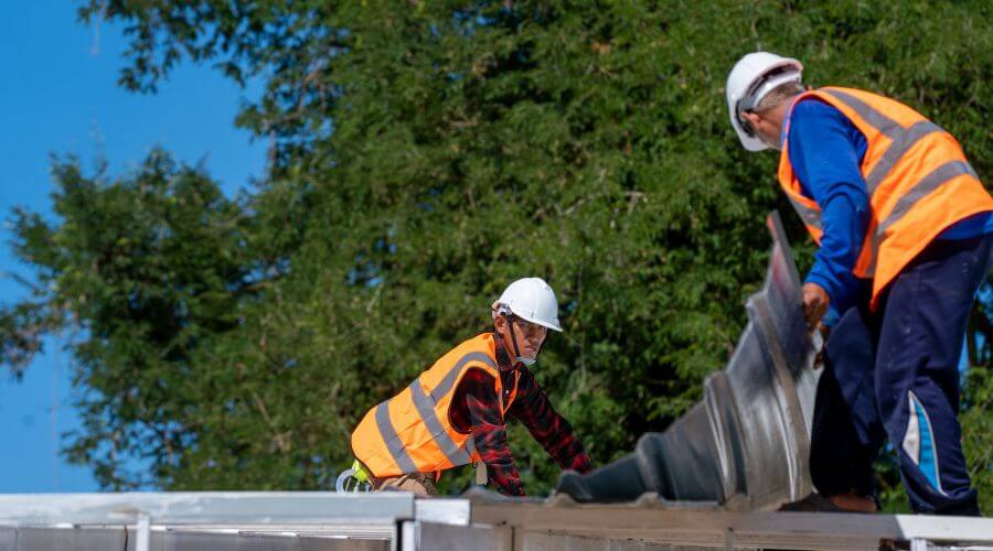 Professional new roof installation services in Harshaw, WI